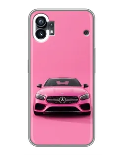 Чохол для Nothing Phone 1 з картинкою «Рожевий Mercedes AMG»