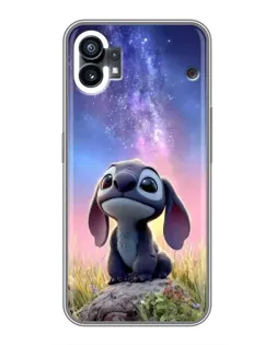 Чехол для Nothing Phone 1 с картинкой «Стич на рассвете»