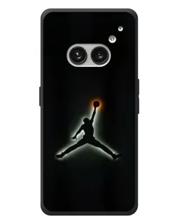 Чехол для Nothing Phone (2a) Plus с картинкой «Jordan Gradient Logo»
