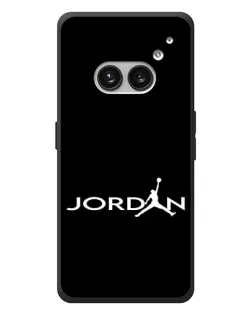 Чехол для Nothing Phone (2a) Plus с картинкой «Jordan White Logo»
