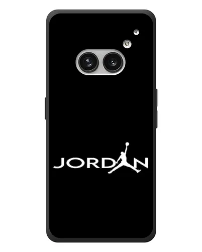 Чехол для Nothing Phone (2a) Plus с картинкой «Jordan White Logo»