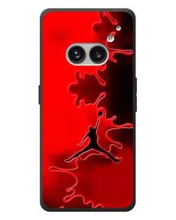 Чехол для Nothing Phone (2a) Plus с картинкой «Jordan Red Smoke»
