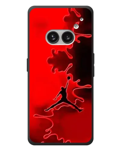 Чехол для Nothing Phone (2a) Plus с картинкой «Jordan Red Smoke»