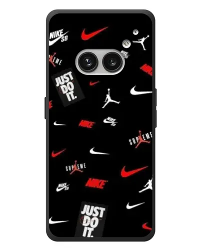 Чехол для Nothing Phone (2a) Plus с картинкой «Nike Mix Pattern»