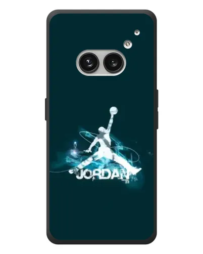 Чехол для Nothing Phone (2a) Plus с картинкой «Jordan Blue Fire»