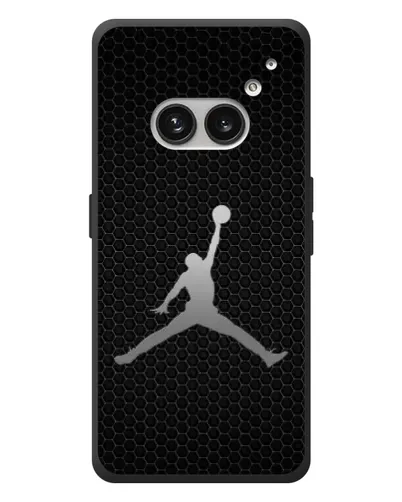 Чехол для Nothing Phone (2a) Plus с картинкой «Jordan Dark Carbon»