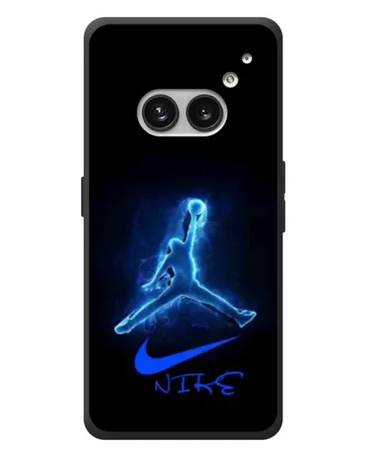 Чехол для Nothing Phone (2a) Plus с картинкой «Jordan Neon Blue»