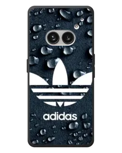 Чехол для Nothing Phone (2a) Plus с картинкой «Adidas Trefoil Blue»