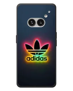 Чехол для Nothing Phone (2a) Plus с картинкой «Неоновый Adidas»