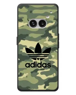 Чехол для Nothing Phone (2a) Plus с картинкой «Милитари стиль Adidas»