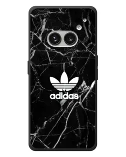 Чехол для Nothing Phone (2a) Plus с картинкой «Белый мрамор Adidas»