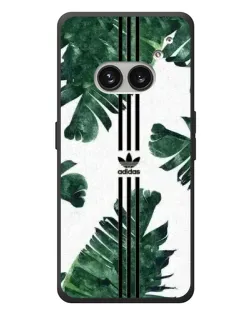 Чехол для Nothing Phone (2a) Plus с картинкой «Пальмовые листья адидас»