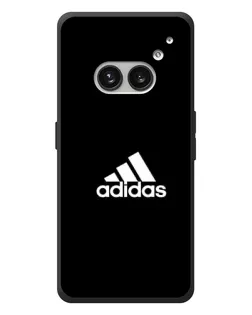 Чехол для Nothing Phone (2a) Plus с картинкой «Черная классика Adidas»