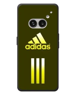 Чехол для Nothing Phone (2a) Plus с картинкой «Оливковый градиент Adidas»