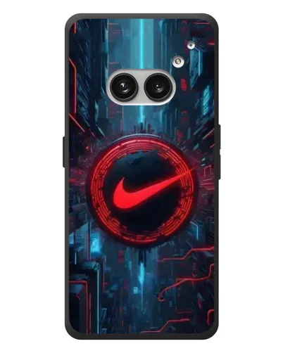 Чехол для Nothing Phone (2a) Plus с картинкой «Техногенный стиль Nike»