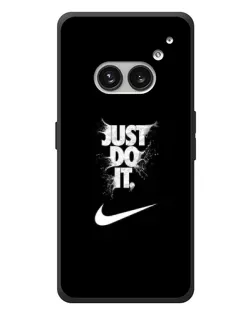 Чехол для Nothing Phone (2a) Plus с картинкой «Текстовый принт Nike»