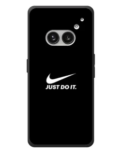 Чехол для Nothing Phone (2a) Plus с картинкой «Минимализм от Nike»