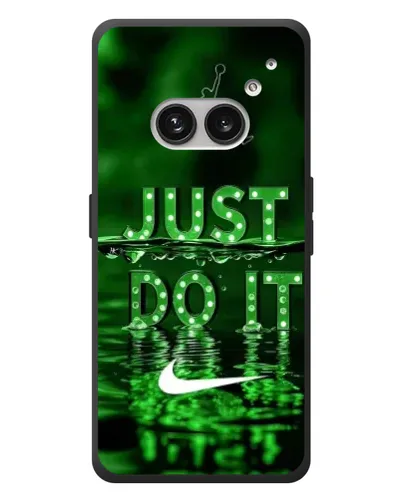 Чехол для Nothing Phone (2a) Plus с картинкой «Зеленый неоновый Nike»