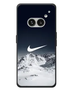 Чехол для Nothing Phone (2a) Plus с картинкой «Nike — зимние горы»
