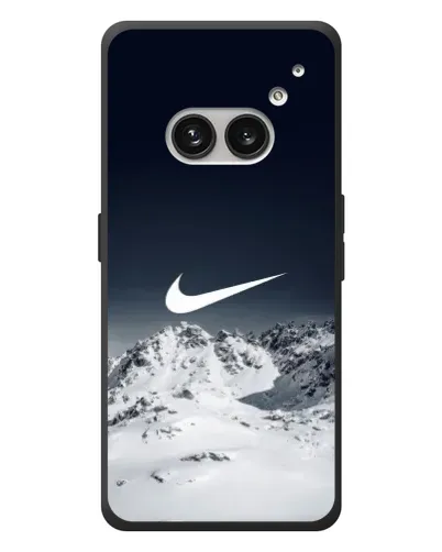 Чехол для Nothing Phone (2a) Plus с картинкой «Nike — зимние горы»