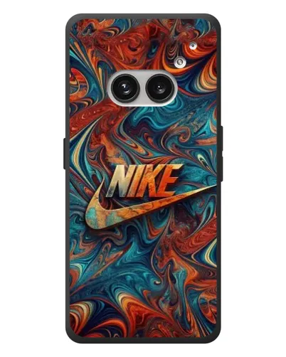 Чехол для Nothing Phone (2a) Plus с картинкой «Nike в абстракции»