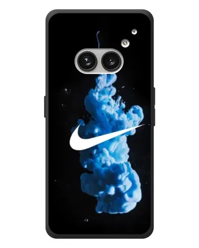 Чехол для Nothing Phone (2a) Plus с картинкой «Nike и синий дым»