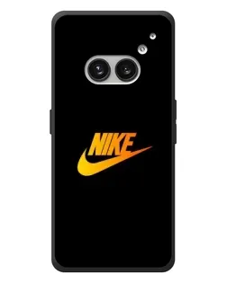 Чехол для Nothing Phone (2a) Plus с картинкой «Золотой логотип Nike»