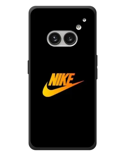 Чехол для Nothing Phone (2a) Plus с картинкой «Золотой логотип Nike»