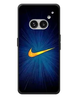 Чехол для Nothing Phone (2a) Plus с картинкой «Синий пульс Nike»