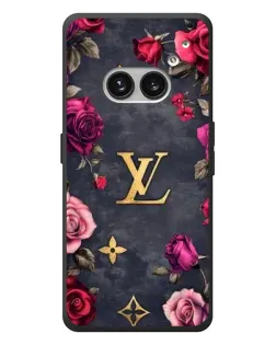 Чехол для Nothing Phone (2a) Plus с картинкой «Цветочный Louis Vuitton»