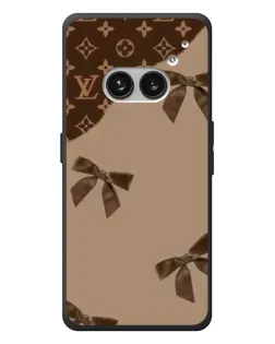 Чехол для Nothing Phone (2a) Plus с картинкой «LV — кофейный атлас»
