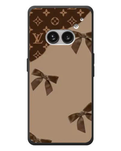 Чехол для Nothing Phone (2a) Plus с картинкой «LV — кофейный атлас» Чехол для Nothing Phone (2a) Plus с картинкой «LV — кофейный атлас»