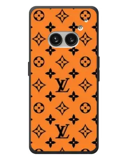 Чехол для Nothing Phone (2a) Plus с картинкой «Оранжевый стиль LV»