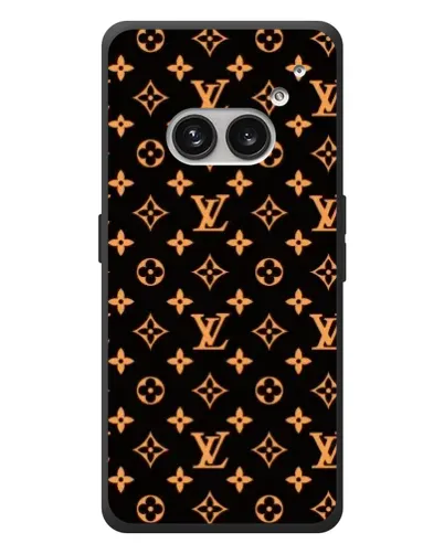 Чехол для Nothing Phone (2a) Plus с картинкой «Золотая монограмма LV» Чехол для Nothing Phone (2a) Plus с картинкой «Золотая монограмма LV»