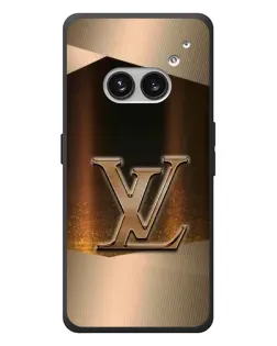Чехол для Nothing Phone (2a) Plus с картинкой «LV — золотое сияние»