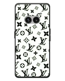 Чехол для Nothing Phone (2a) Plus с картинкой «Монохромный хаос LV»