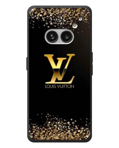 Чехол для Nothing Phone (2a) Plus с картинкой «LV — золотые искры» Чехол для Nothing Phone (2a) Plus с картинкой «LV — золотые искры»