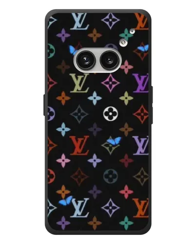 Чехол для Nothing Phone (2a) Plus с картинкой «Цветная монограмма LV» Чехол для Nothing Phone (2a) Plus с картинкой «Цветная монограмма LV»
