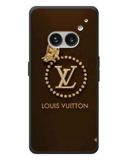 Чехол для Nothing Phone (2a) Plus с картинкой «LV — золотая печать»