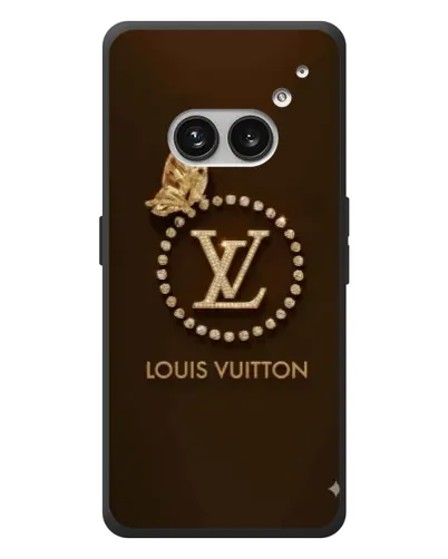 Чехол для Nothing Phone (2a) Plus с картинкой «LV — золотая печать» Чехол для Nothing Phone (2a) Plus с картинкой «LV — золотая печать»
