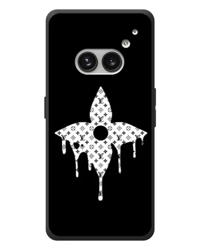Чехол для Nothing Phone (2a) Plus с картинкой «Цветочная монограмма» Чехол для Nothing Phone (2a) Plus с картинкой «Цветочная монограмма»