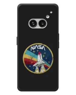 Чехол для Nothing Phone (2a) Plus с картинкой «NASA — эмблема миссии»