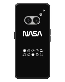 Чехол для Nothing Phone (2a) Plus с картинкой «NASA — технический принт»
