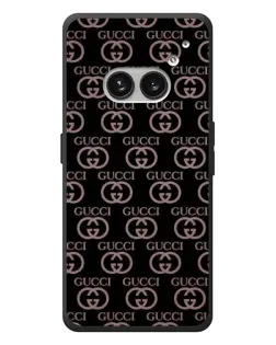 Чехол для Nothing Phone (2a) Plus с картинкой «Классическая монограмма Gucci»
