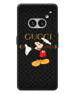 Чехол для Nothing Phone (2a) Plus с картинкой «Микки Маус Gucci»