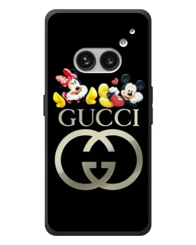 Чехол для Nothing Phone (2a) Plus с картинкой «Gucci — герои Disney»
