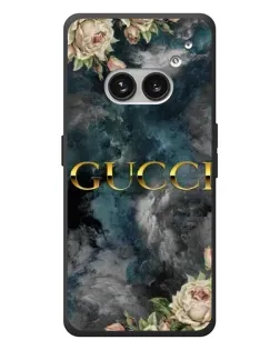 Чехол для Nothing Phone (2a) Plus с картинкой «Абстрактные цветы Gucci»