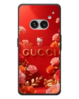 Чехол для Nothing Phone (2a) Plus с картинкой «Gucci — золотой сад»