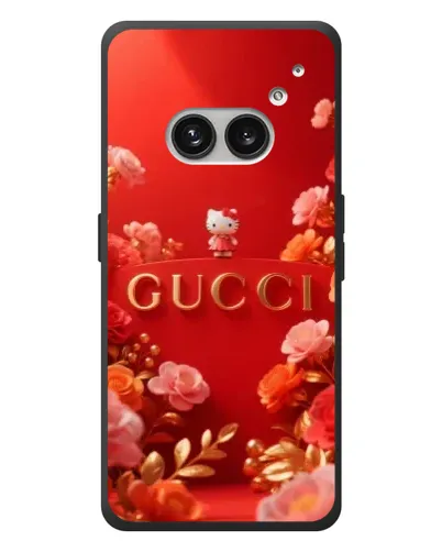 Чехол для Nothing Phone (2a) Plus с картинкой «Gucci — золотой сад»