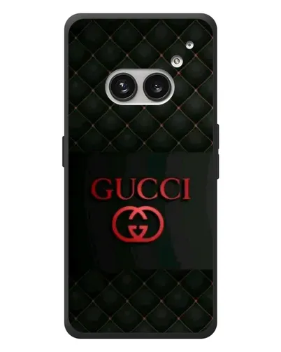 Чехол для Nothing Phone (2a) Plus с картинкой «Gucci — стеганый черный»